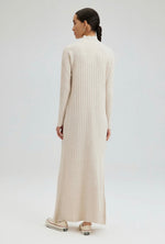 Payton Turtleneck Ribbed Knit Dress