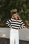 Hope Stripe Knit Cardigan