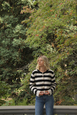 Hope Stripe Knit Cardigan