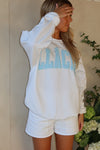 Baby Blue Varsity Sweatshirt