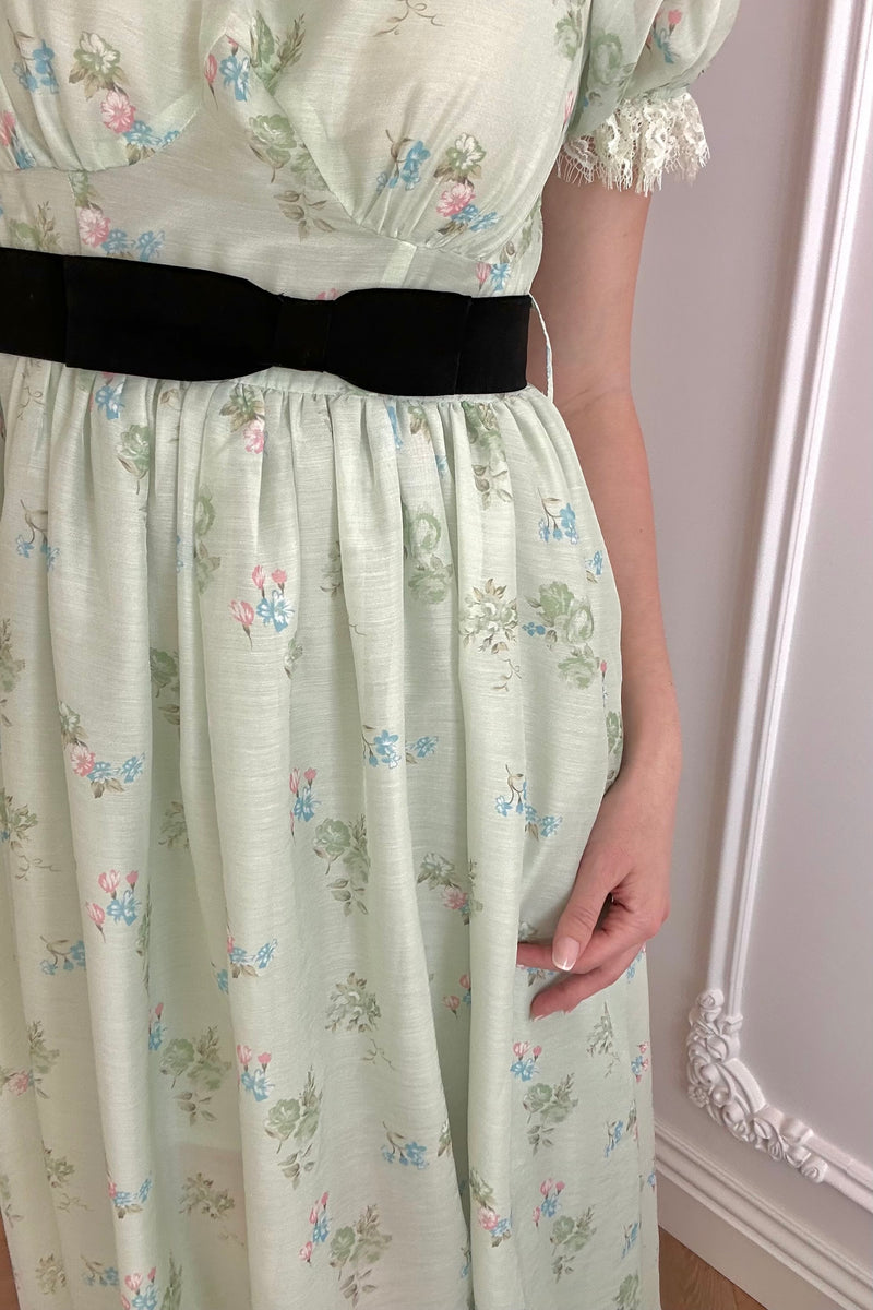 Balmy Sage Midi Dress