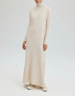 Payton Turtleneck Ribbed Knit Dress