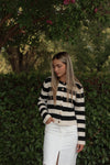 Hope Stripe Knit Cardigan