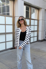 Johnny Stripe Cardigan