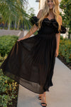 Anya Black Pleated Skirt- FINAL SALE