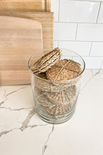 Round Seagrass Coasters - LLACIE 