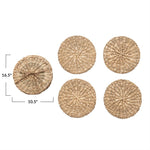 Round Seagrass Coasters - LLACIE 