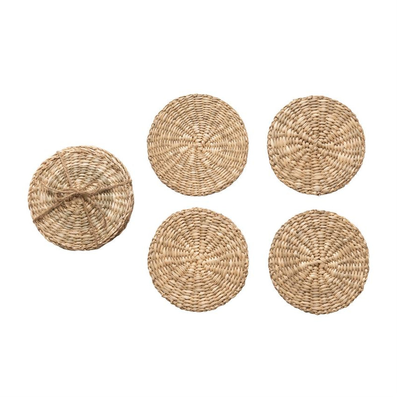 Round Seagrass Coasters - LLACIE 