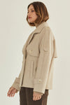 Matty Wool Mid-trench Jacket- FINAL SALE