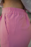 Alice Pink Wide Leg Slacks- FINAL SALE