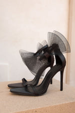 Black Bow Heels - LLACIE 