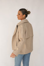 Matty Wool Mid-trench Jacket- FINAL SALE